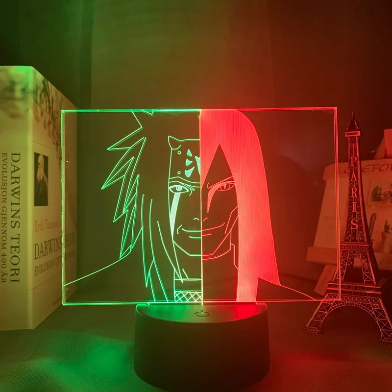 Attack on Titan Anime Lampe Nachtlicht mit Farbwechsel und 3D Effekt