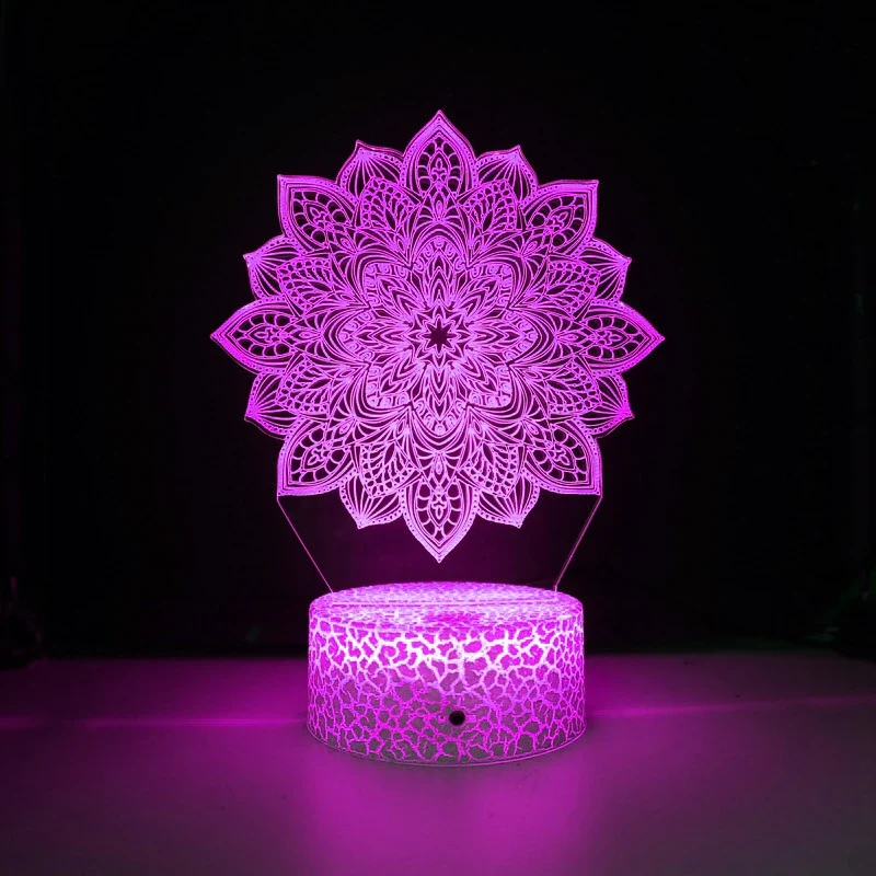 Lotus Blume Nachtlicht Lampe