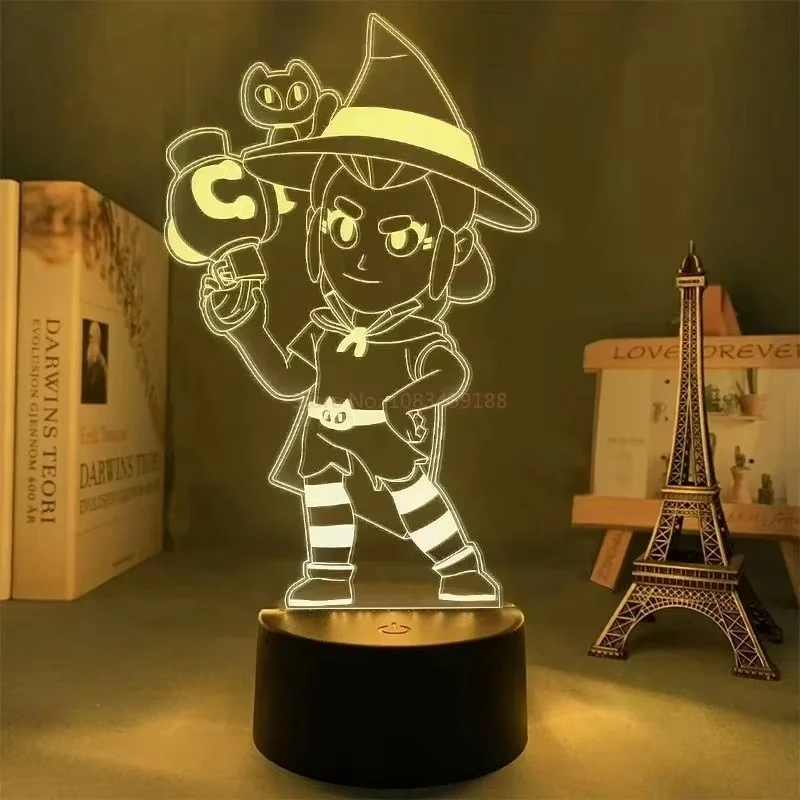 Brawl Stars Poco Spike E Primo Leon Nachtlicht Lampe