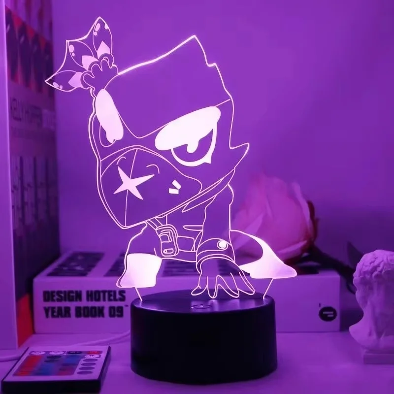 Brawl Stars Poco Spike E Primo Leon Nachtlicht Lampe