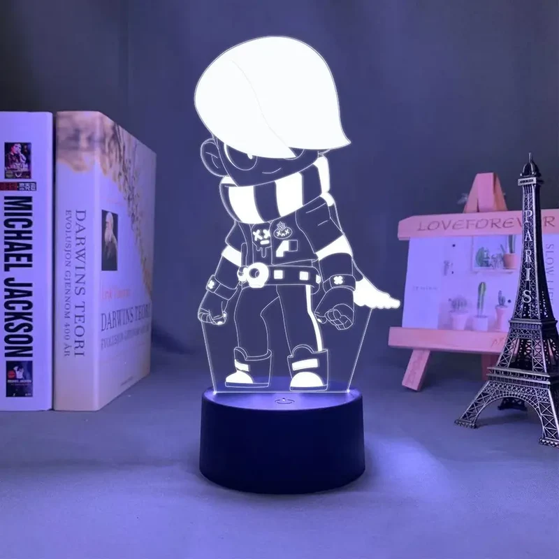 Brawl Stars Poco Spike E Primo Leon Nachtlicht Lampe
