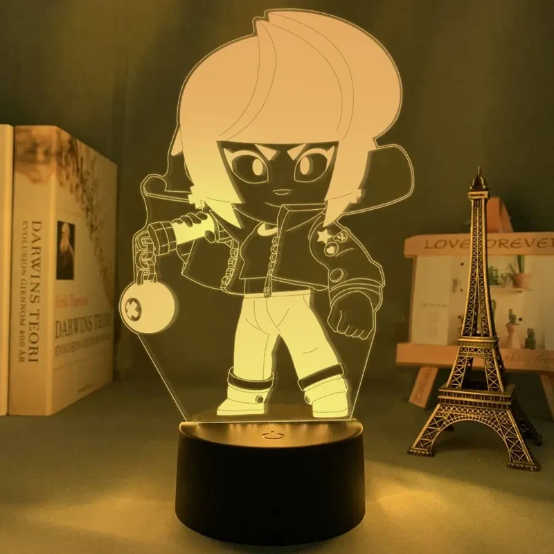 Brawl Stars Poco Spike E Primo Leon Nachtlicht Lampe