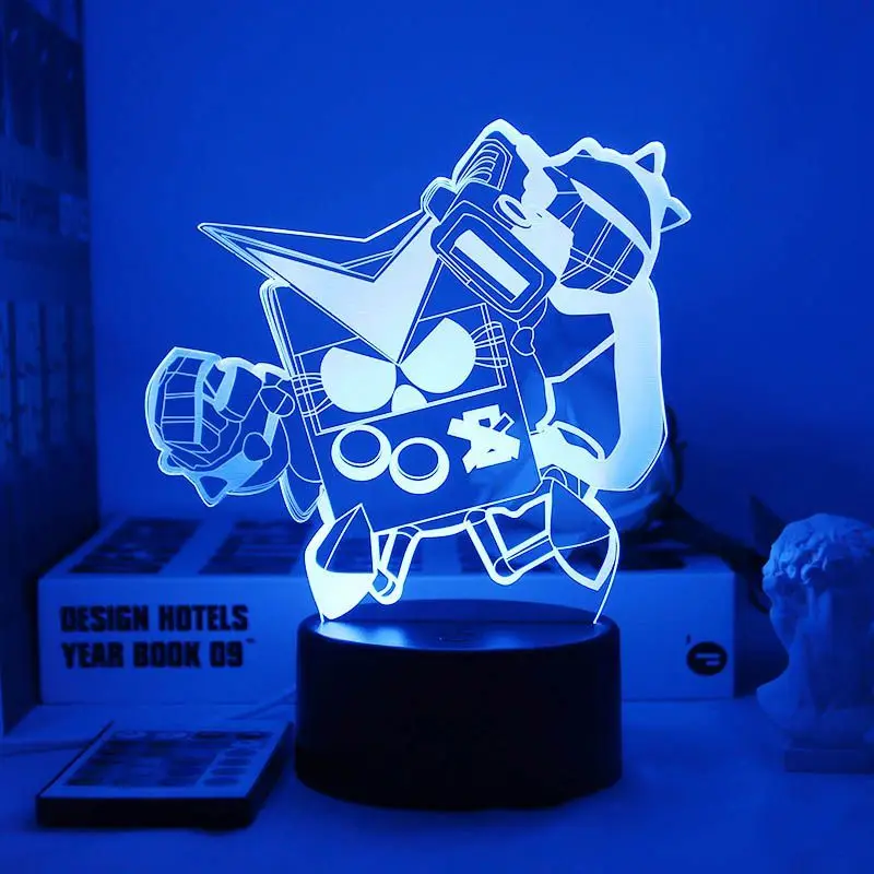 Brawl Stars Poco Spike E Primo Leon Nachtlicht Lampe