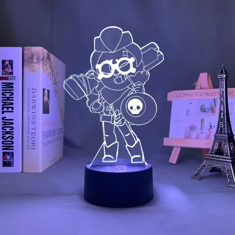 Brawl Stars Poco Spike E Primo Leon Nachtlicht Lampe