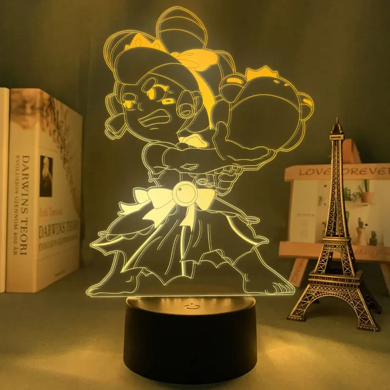 Brawl Stars Poco Spike E Primo Leon Nachtlicht Lampe