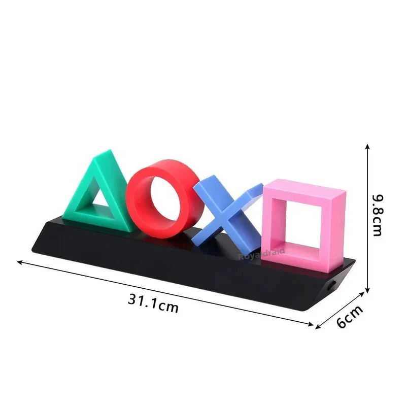 PS4 PS5 PlayStation Symbole Icon Lampe Deko