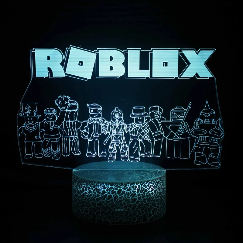 Roblox Cartoon 3D Nachtlicht mit Farbwechsel Funktion