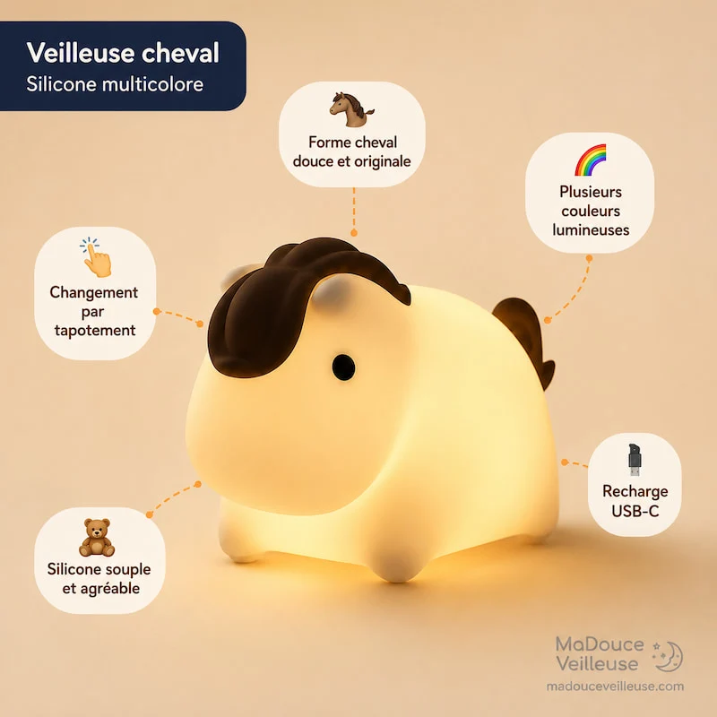 Veilleuse cheval - HorseLight