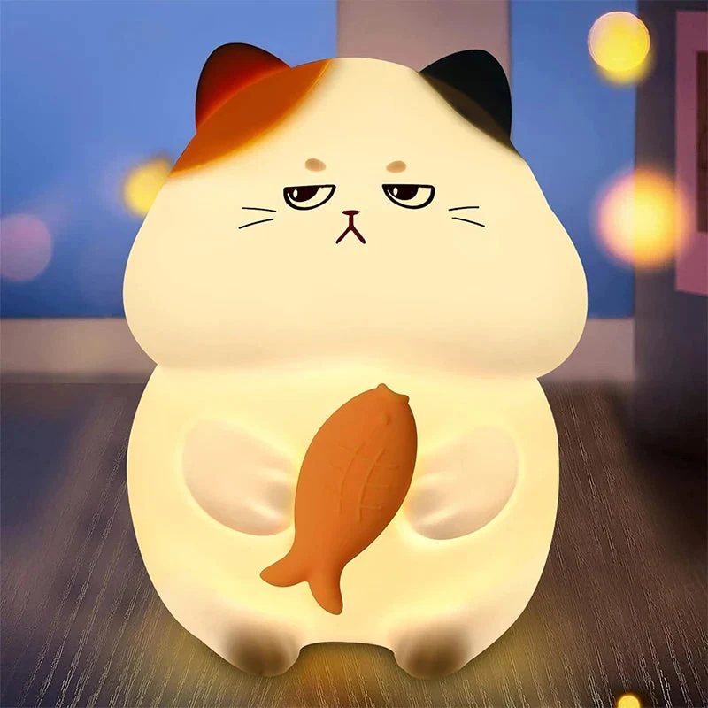 Veilleuse Chat Silicone - KittyLumi