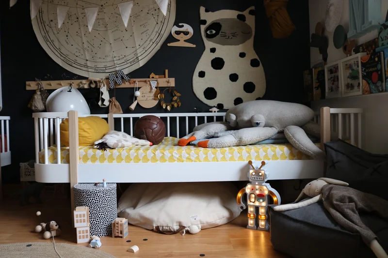 Little Lights Robot Night Light | Metallic Grey