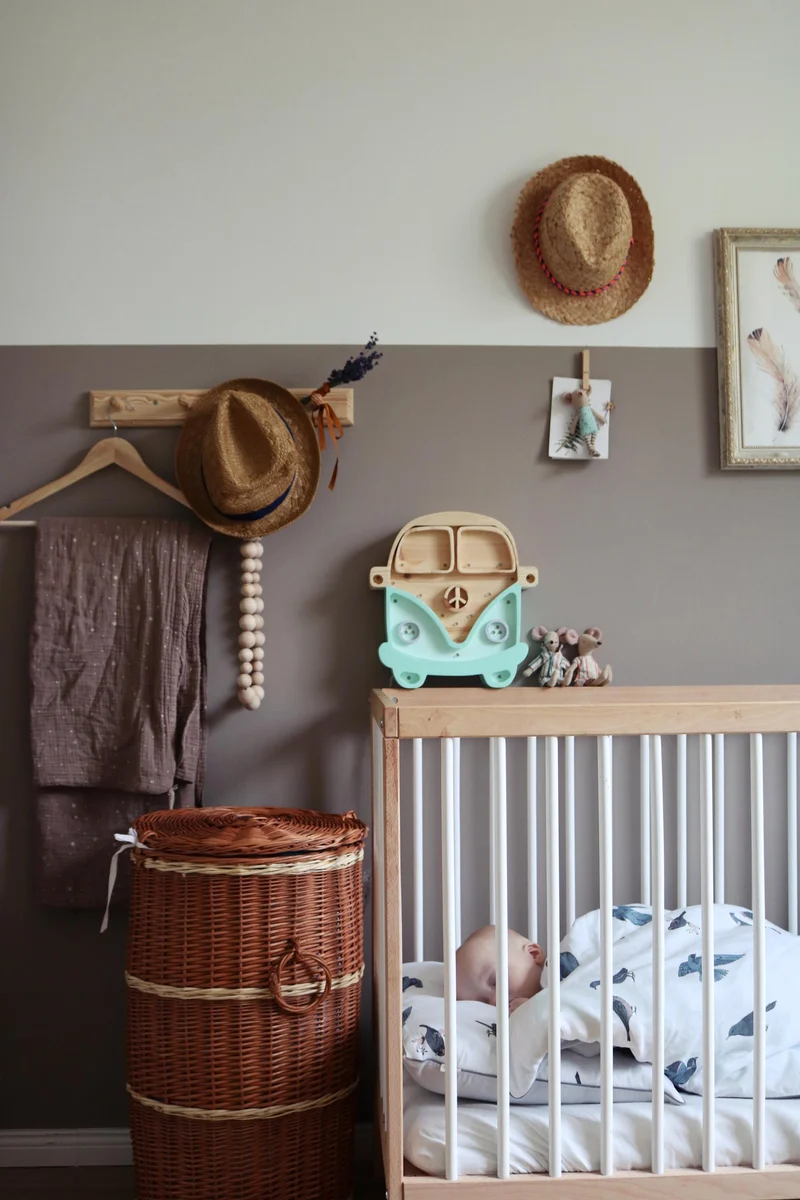 Little Lights Van Night Lamp | Mint Wood