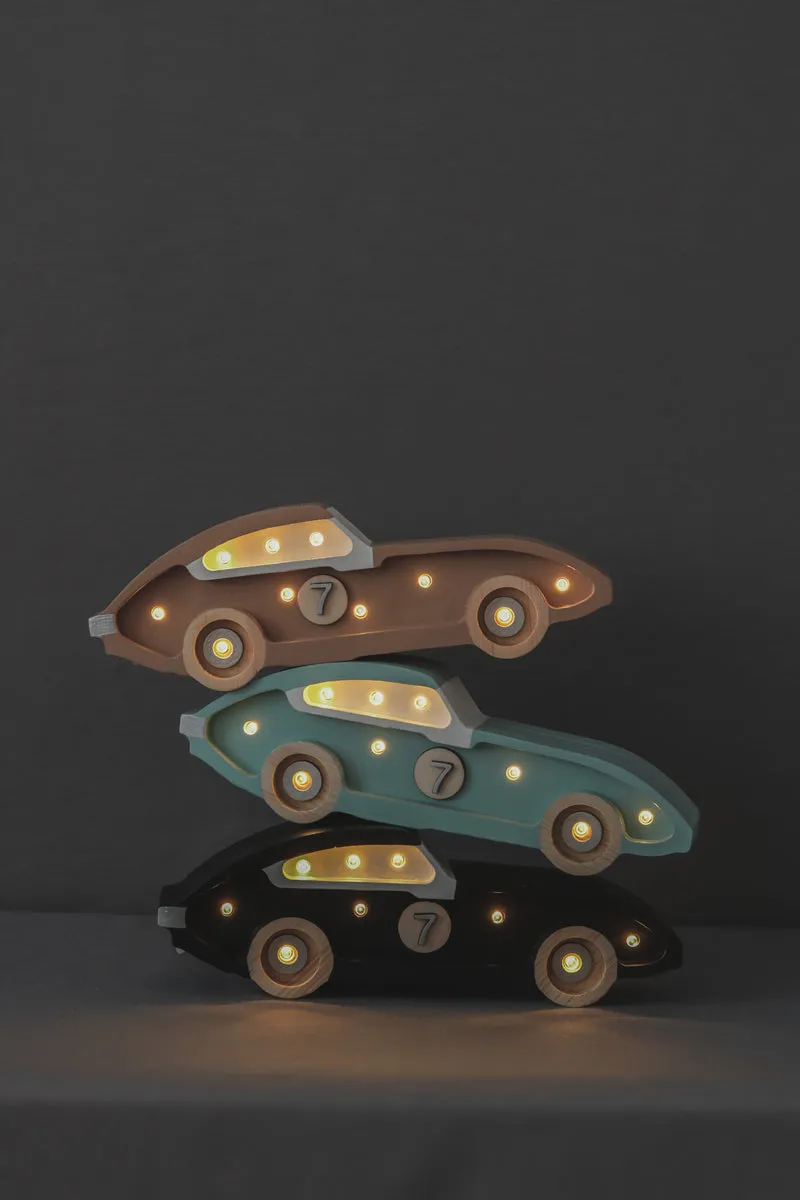 Little Lights Race Car Mini Night Light | Retroblue