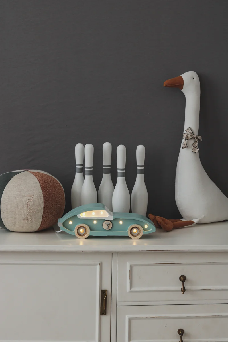 Little Lights Race Car Mini Night Light | Retroblue