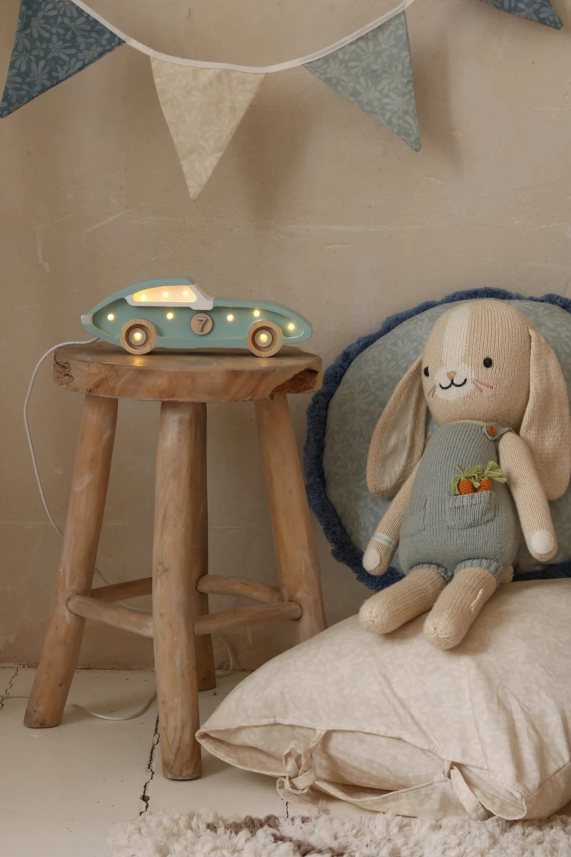 Little Lights Race Car Mini Night Light | Retroblue