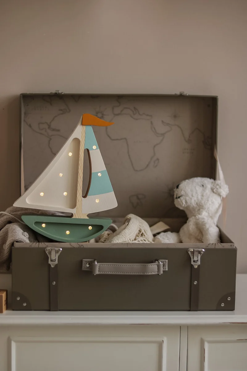 Little Lights Sailboat Night Light | Olive Tree