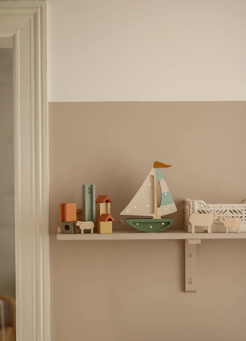 Little Lights Sailboat Night Light | Olive Tree