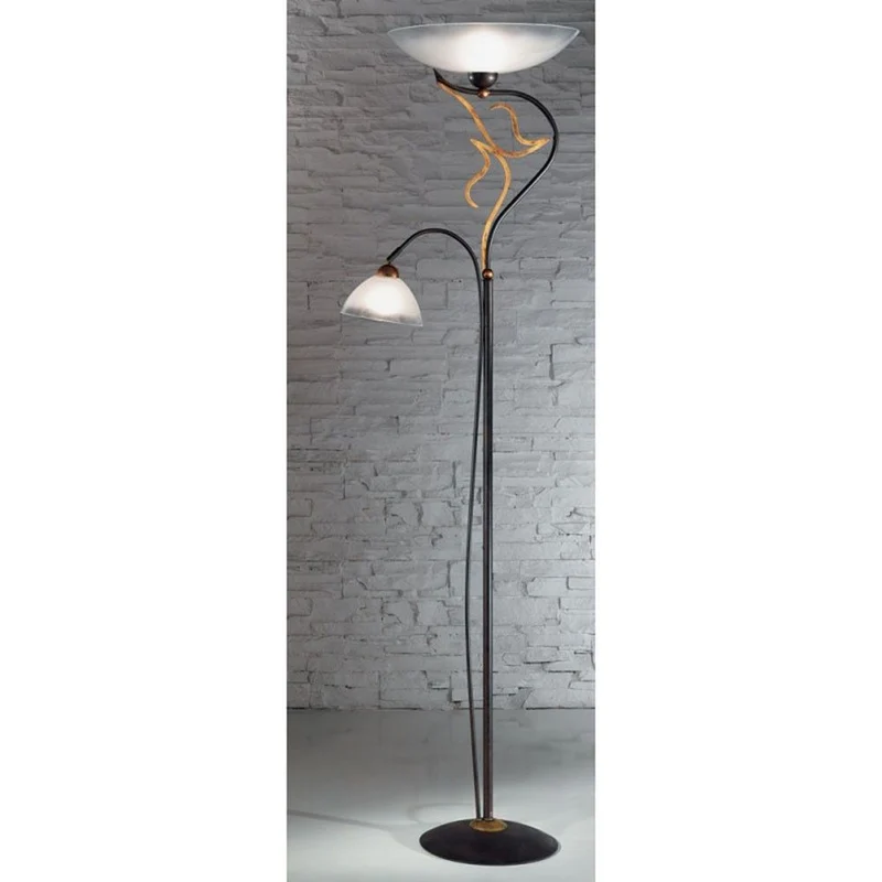 Amabile Stehleuchte mit Lesearm 2-flammig Ø 40cm