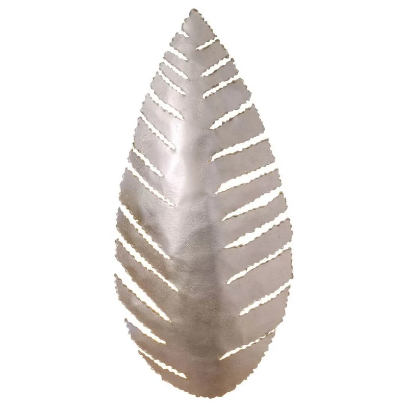 Wandleuchte 2-flammig Pietro Eisen Silber