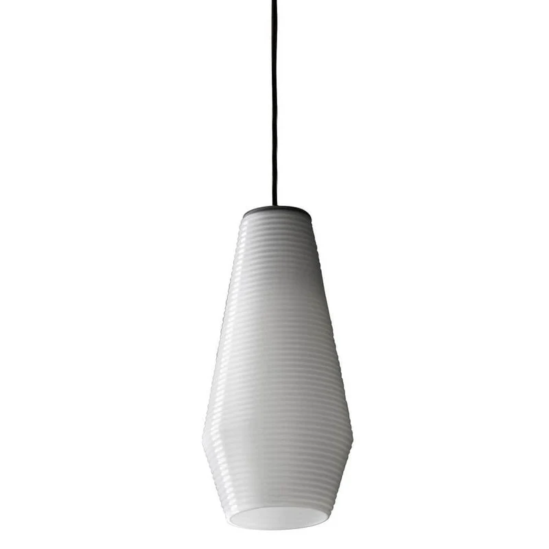 Panzeri Olivia Pendellampe mit geripptem Glas