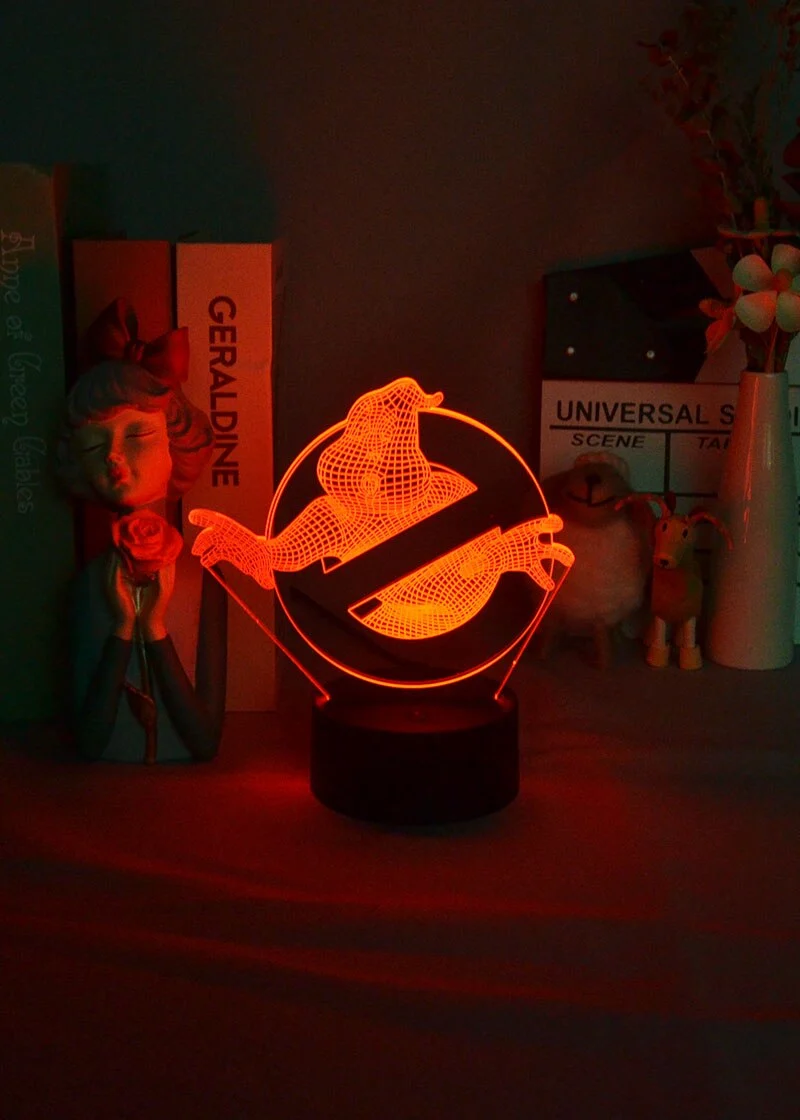 3D LED Nachtlicht Ghostbusters
