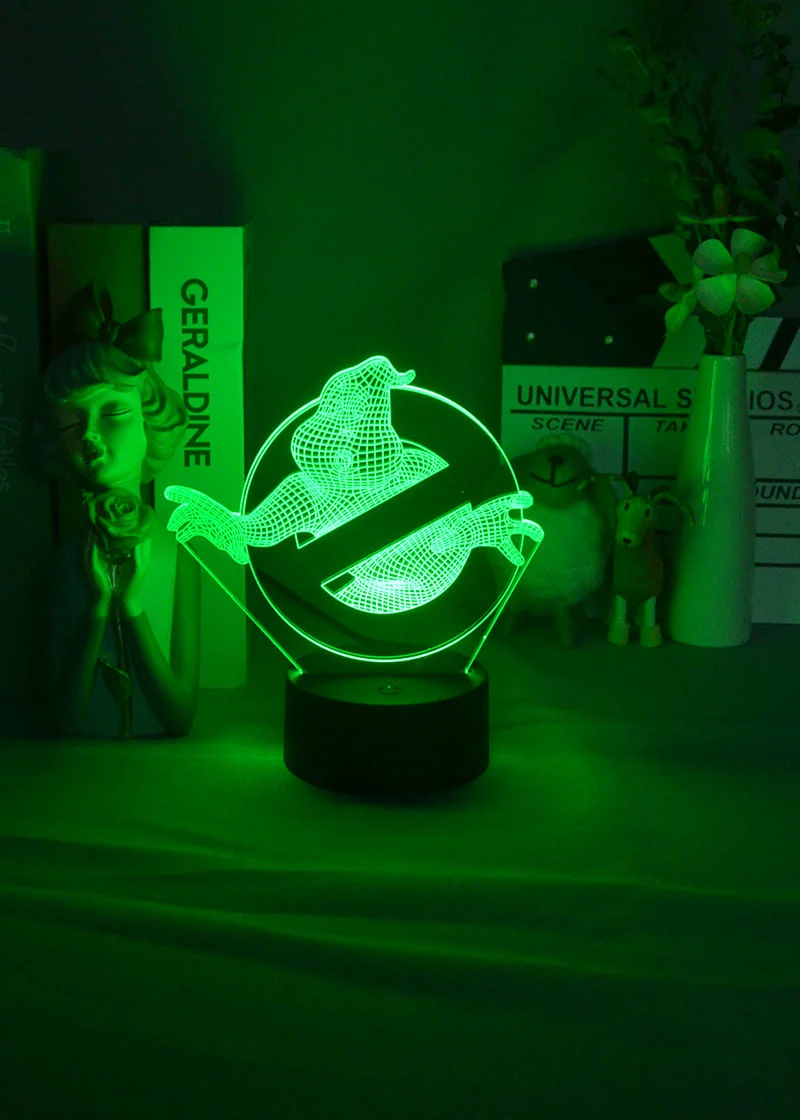 3D LED Nachtlicht Ghostbusters