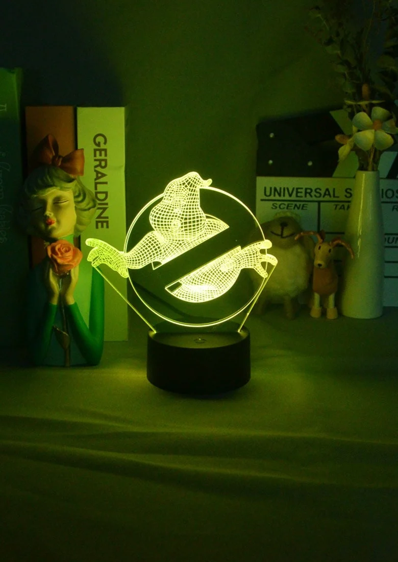 3D LED Nachtlicht Ghostbusters