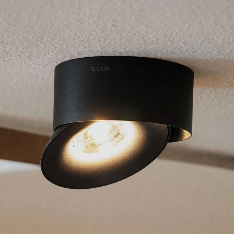 s.luce Santa Neo LED-Deckenstrahler schwenkbar & dimmbar