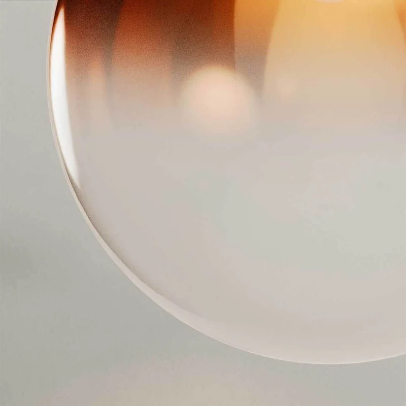 s.luce Dreibein-Stehleuchte Orb Tripod 160cm mit Glaskugel