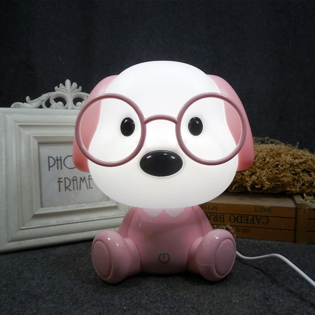 Niedliche Nacht Lampe it Welpen Hunde Motiv
