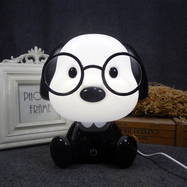 Niedliche Nacht Lampe it Welpen Hunde Motiv