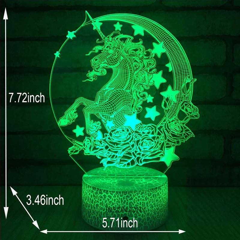 Einhorn LED-Nacht Lampe