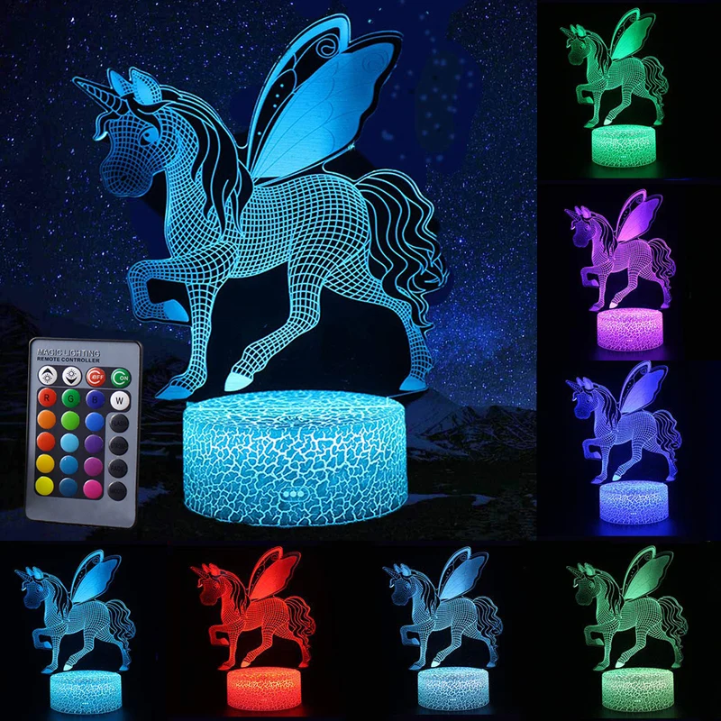 Einhorn LED-Nacht Lampe
