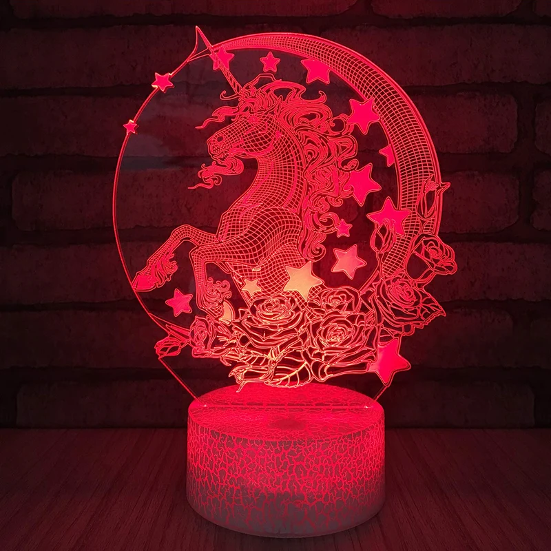Einhorn LED-Nacht Lampe