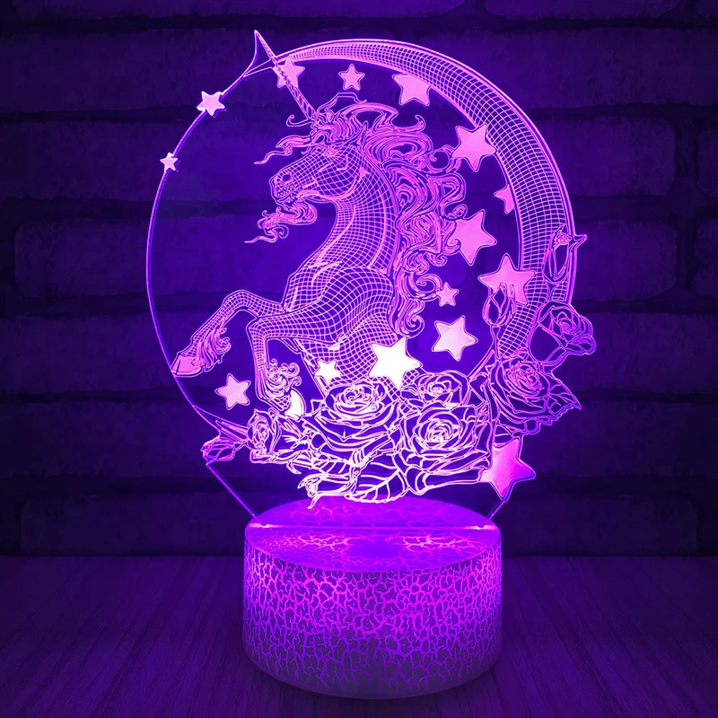 Einhorn LED-Nacht Lampe