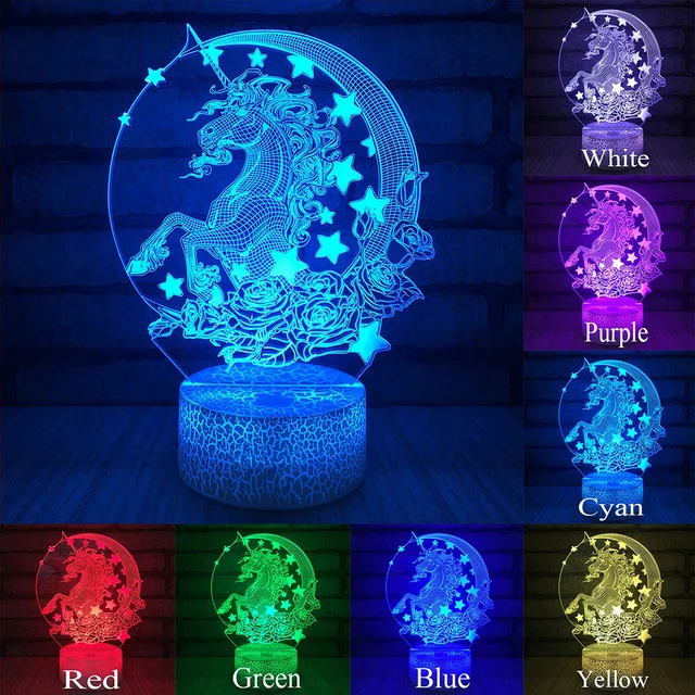 Einhorn LED-Nacht Lampe