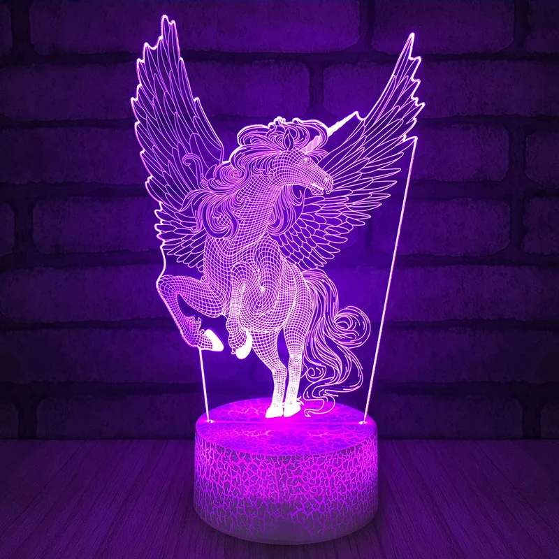 Einhorn LED-Nacht Lampe