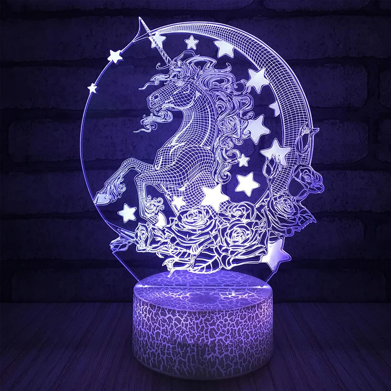 Einhorn LED-Nacht Lampe