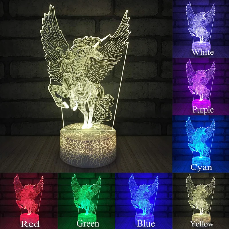 Einhorn LED-Nacht Lampe