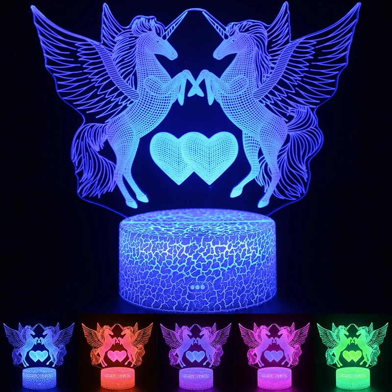 Einhorn LED-Nacht Lampe