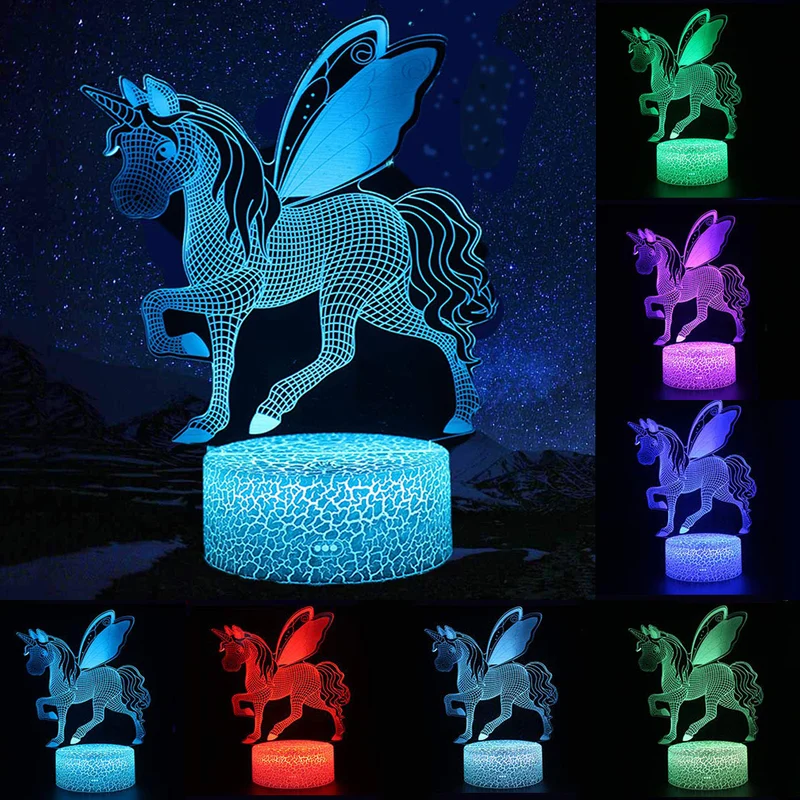 Einhorn LED-Nacht Lampe