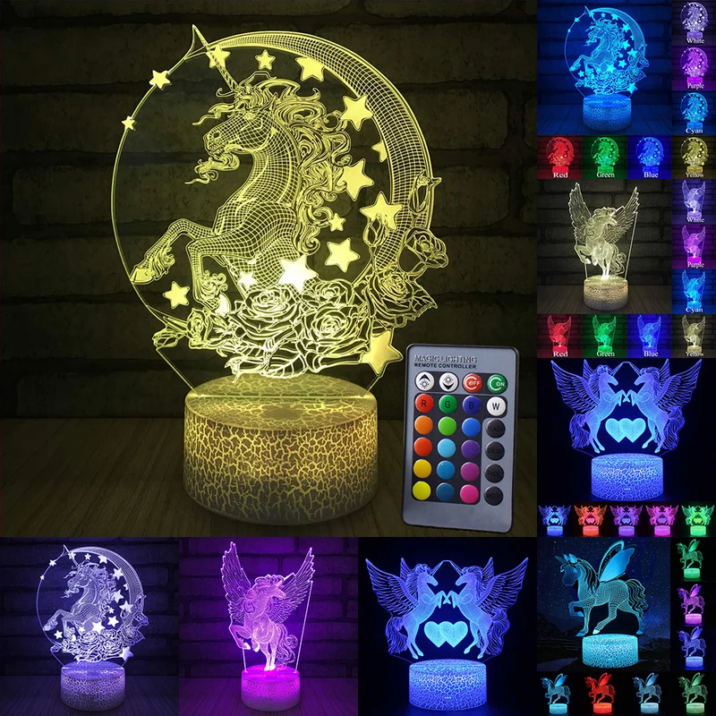 Einhorn LED-Nacht Lampe