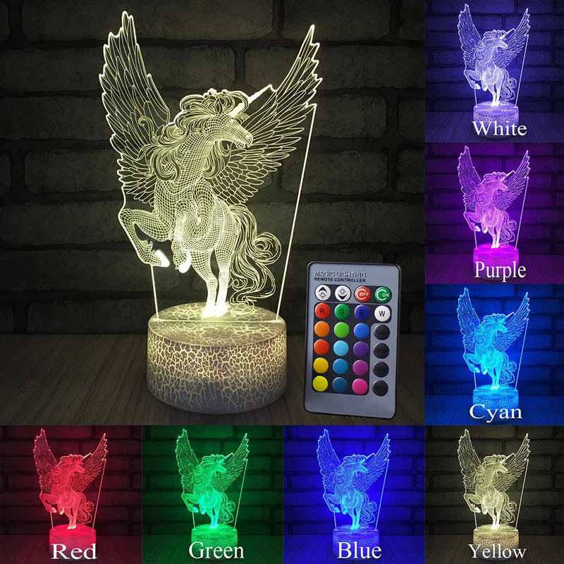 Einhorn LED-Nacht Lampe