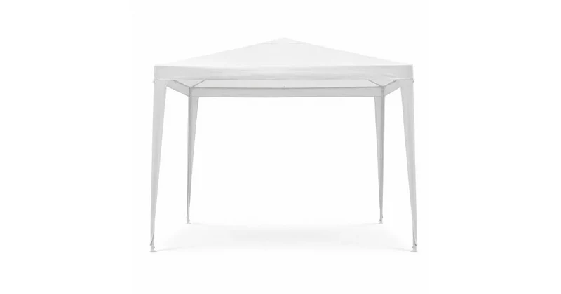 Gartenpavillon 3x3 m Grün mit 4 Seitenwänden – Partyzelt Gartenzelt mit Stahlgestell & PE-Dach für Garten, Terrasse und Events