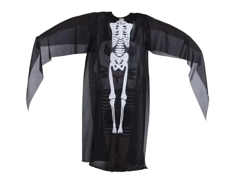 Skelett Kostüm Damen Kinder Halloween Karneval Verkleidung Cosplay Jumpsuit 🎃👻