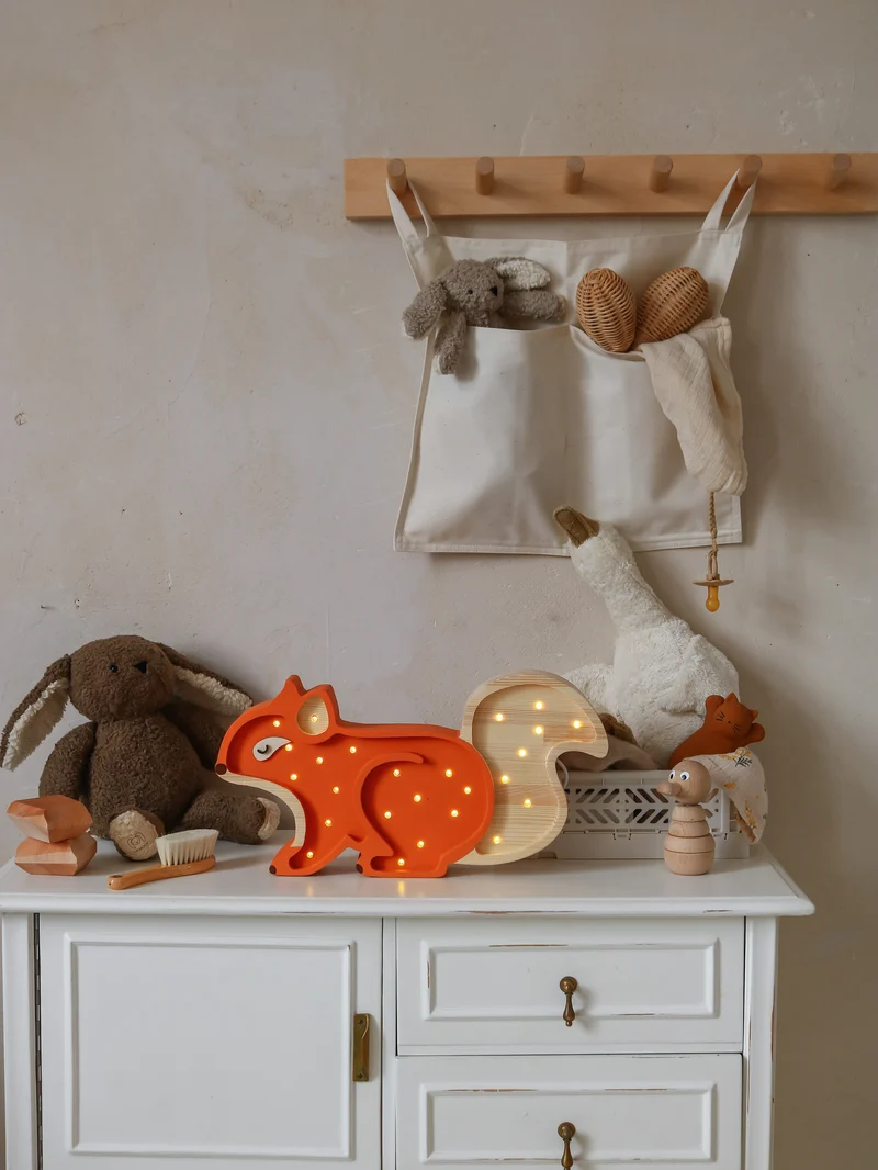 Little Lights Squirrel Night Light | Ginger Wood