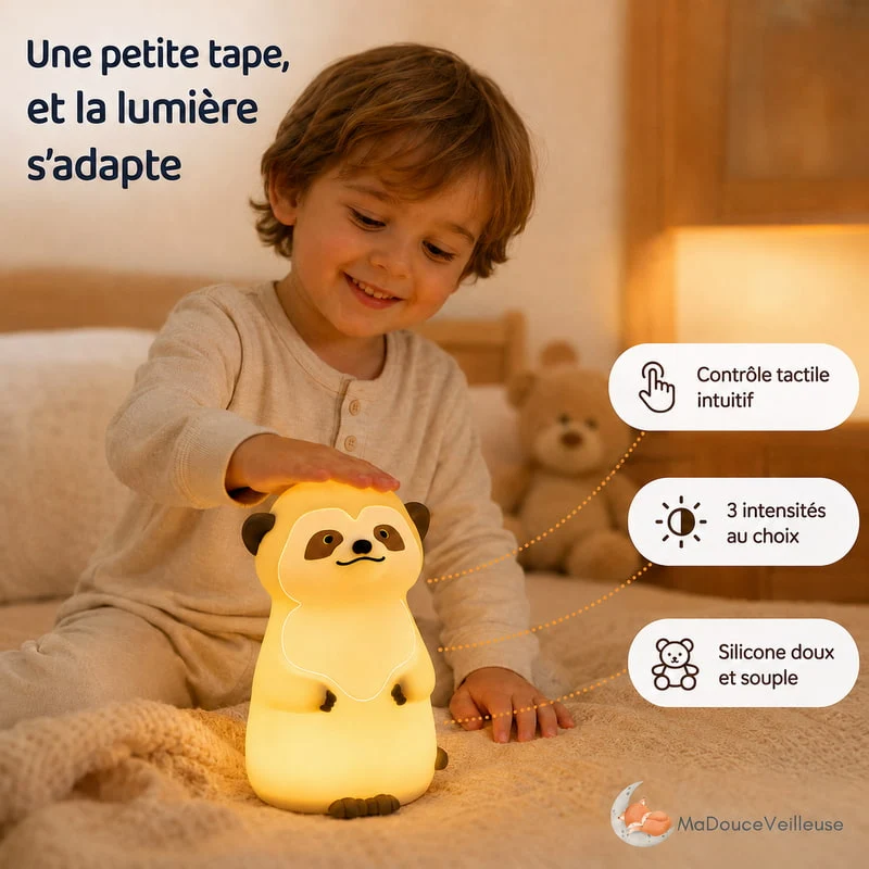 Veilleuse Suricate - SuryLight
