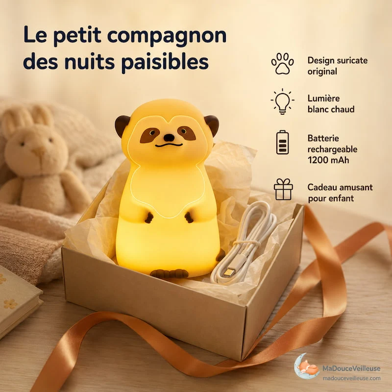 Veilleuse Suricate - SuryLight