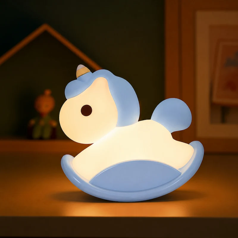 Veilleuse Licorne silicone pour bébé