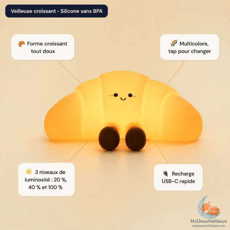 Veilleuse croissant - CrescentLight