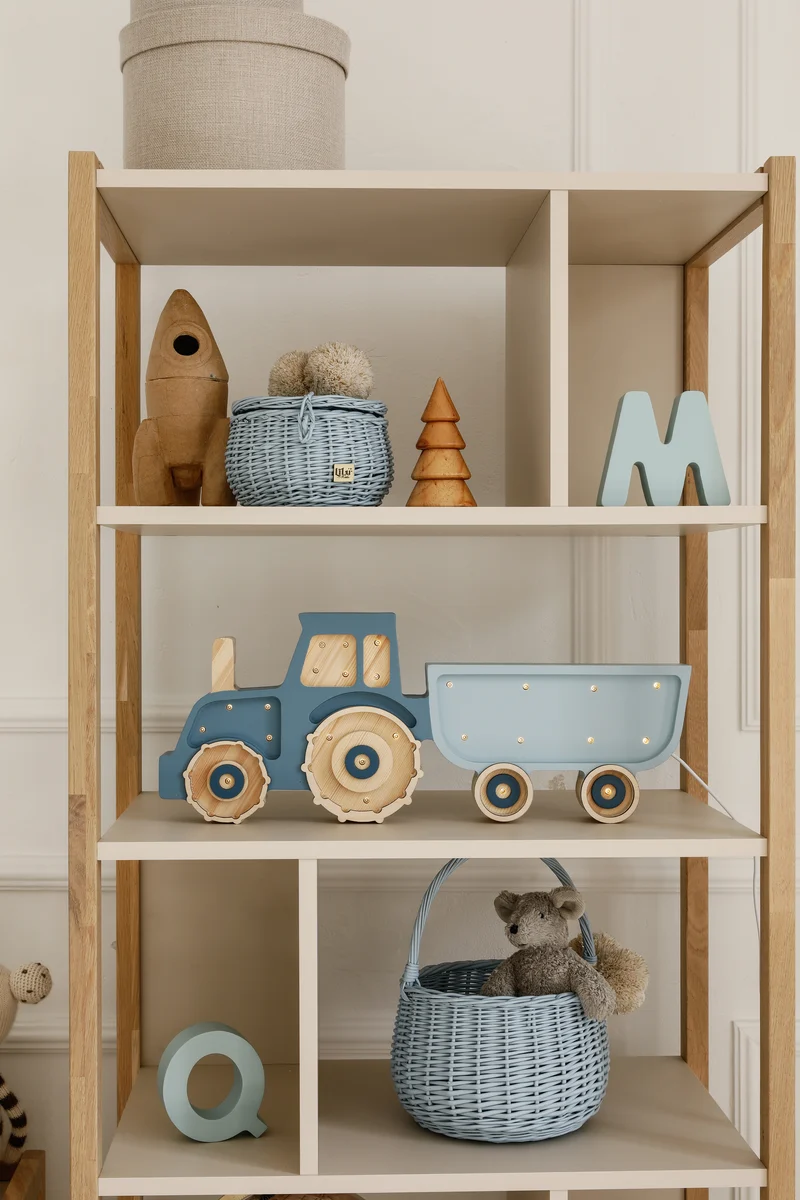 Little Lights Tractor Night Light | Blue